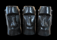 Vintage Black OMC Moai Mug (1) FREE SHIPPING 
