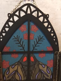 Image 2 of Mothman Floral Gothic Cathedral Window