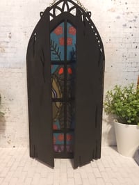 Image 4 of Mothman Floral Gothic Cathedral Window