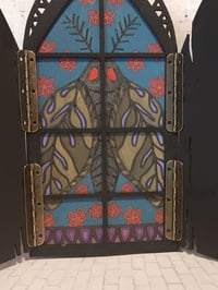 Image 6 of Mothman Floral Gothic Cathedral Window