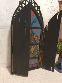 Image 8 of Mothman Floral Gothic Cathedral Window