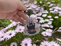 Image 2 of Senshi Keychain - Delicius in Dungeon | Holographic Broken Glass Effect | Star Closure