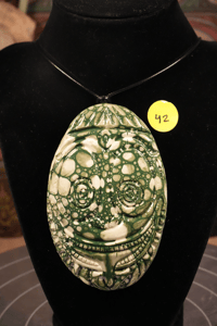 #42 swamp bubble II oceanic pendant