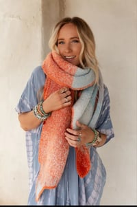 Image 6 of Autumn Days Multi- Colored Scarf-Clearance