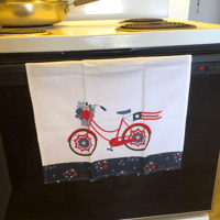 Image 4 of RED WHITE AND TRUE Tea Towel Panel HD13192 from Riley Blake Designs