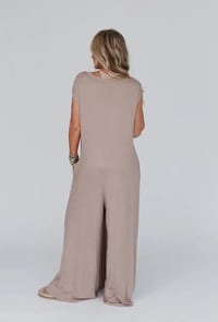 Image 2 of Daphne Jumpsuit - Mocha