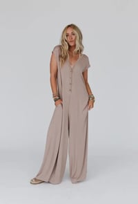 Image 7 of Daphne Jumpsuit - Mocha