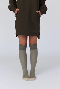 Image 1 of Cozy Cabin Socks- Mint