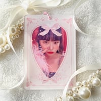 Image 1 of Photocard Holder - Pink Ribbon