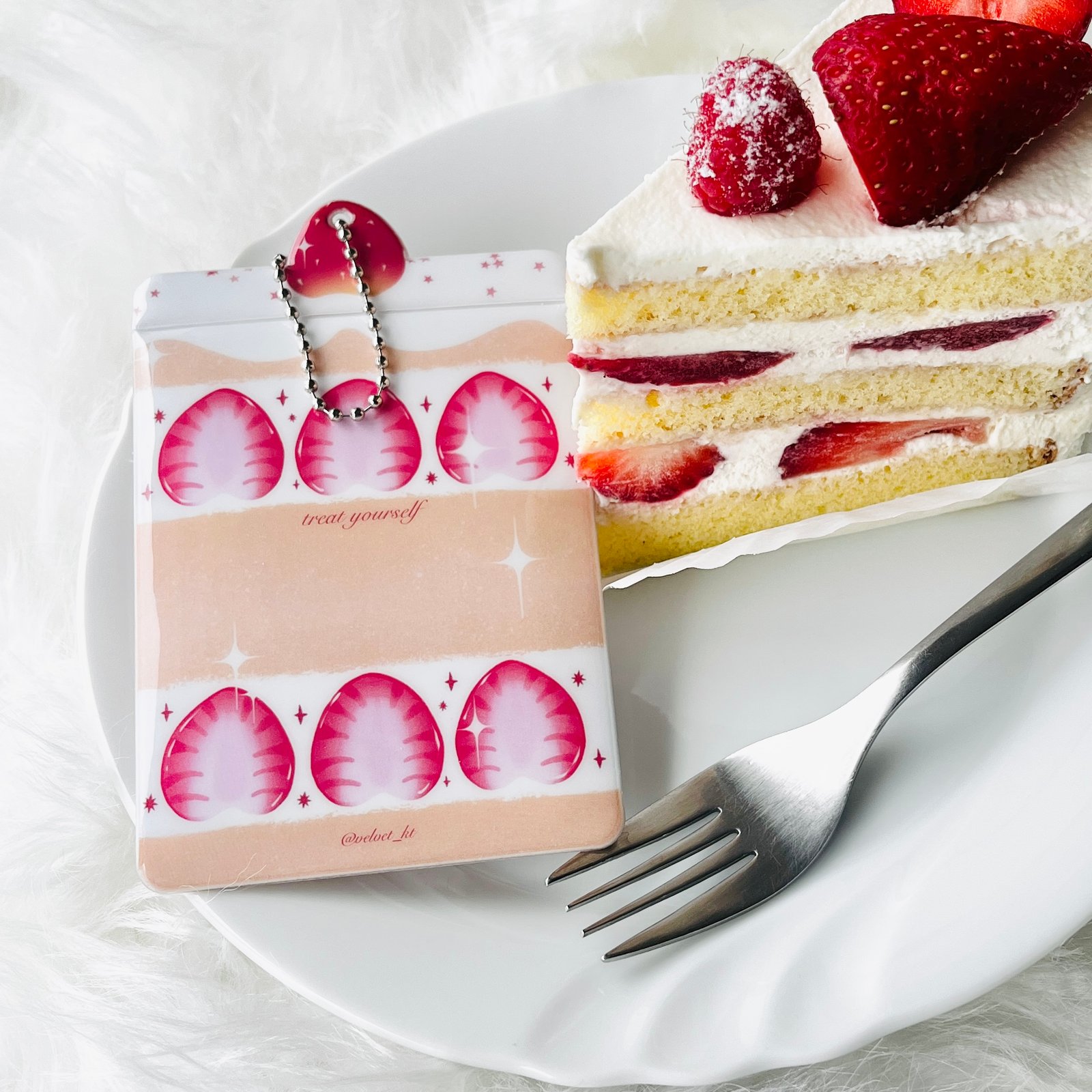 Photocard Holder - Strawberry Shortcake | Studio Velvet KT