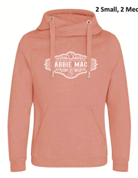 Image 1 of Abbie Mac / She Ain't Blue Hoodie (DUSTY PINK)
