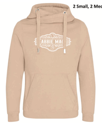 Image 1 of Abbie Mac / She Ain't Blue Hoodie (BEIGE BABY)