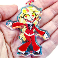 Image 1 of Charlie Morningstar Rainbow Acrylic Charm