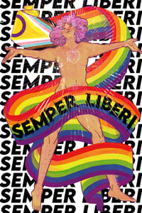 Semper Liberi Holographic Prints