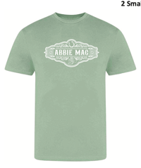 Image 1 of Abbie Mac / She Ain't Blue T-Shirt (SAGE GREEN)