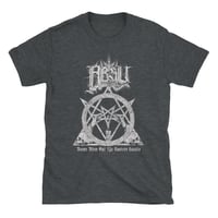Image 5 of ABSU - NEVER BLOW OUT THE EASTERN CANDLE (VINTAGE TEXTURE - WHITE PRINT) 