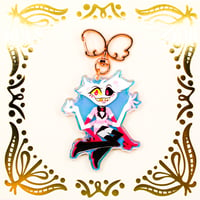 Image 1 of Angel Dust Rainbow Acrylic Charm