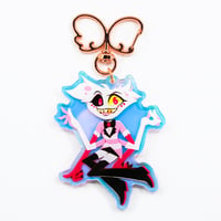 Image 4 of Angel Dust Rainbow Acrylic Charm