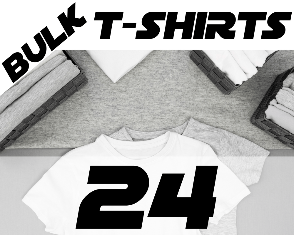 Image of 24 BULK T-SHIRTS