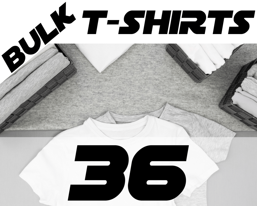 Image of 36 BULK T-SHIRTS