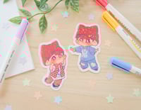 Image 1 of Baekhyun Concert Outfit Acrylic Stands and Sticker Set