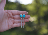 Image 3 of carico lake ribbon earrings #1