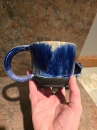 Image 6 of Blue / Purple Mugs with Black Feet