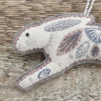 Image 2 of Winter Hare Decoration