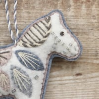 Image 2 of Wintry Horse Decoration