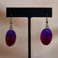 Image 2 of Mini Round Earrings (corn)