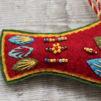 Image 4 of Folk Art Bird Decoration