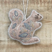 Image 1 of Grey Squirrel Decoration