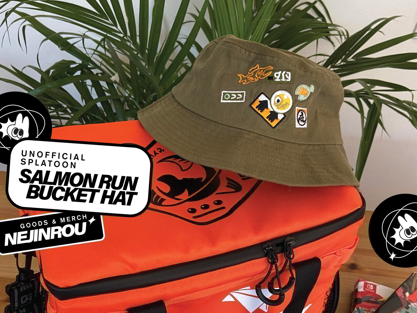 Nintendo東京 バケットハット SALMON RUN Splatoon 3