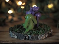 Image 4 of Purple Mushroom Leafling Sculpture