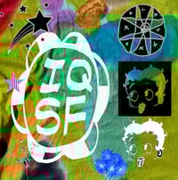 IQSF boop and stars sticker 