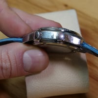 Image 4 of Sicura Memostar Mechanical Alarm  17 Jewels Blue Band
