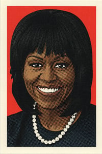 Image 1 of Michelle Obama Postcard