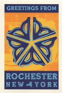Image 1 of Greetings From Rochester Postcard