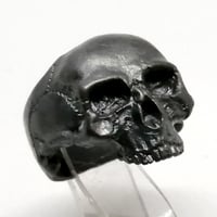 Image 4 of Classic half skull ring