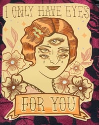 Image 2 of ‘I only Have Eyes For You’ Greeting Card 