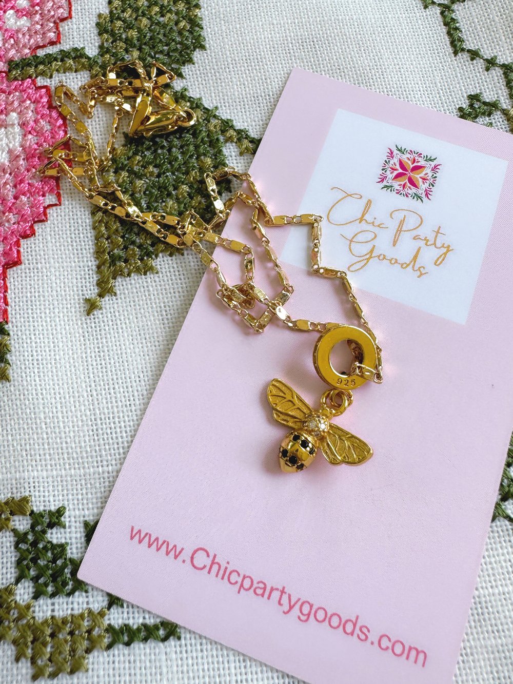 Bee Necklace