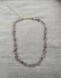 Image 3 of Ametrine Crystal Gemstone Necklace