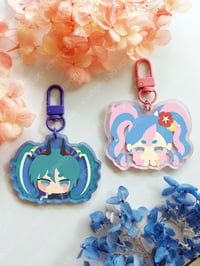 Image 3 of Voltage Miku Acrylic Keychain