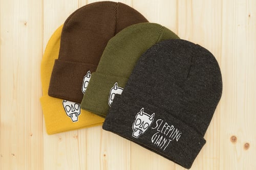 Image of The Sleeping Giant Store Embroidered Beanies