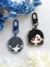 Image 2 of Black Butler Acrylic Keychain