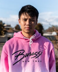 Image 4 of Pink Dip Dye Hoodie