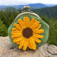 Image 1 of  Sunflower Purse - 8.5cm