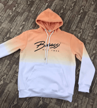 Image 5 of Peach Dip Dye Hoodie