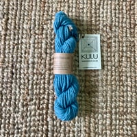 Image 1 of Organically Dyed British Wool. Duck Egg Blue