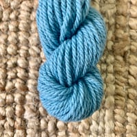 Image 3 of Organically Dyed British Wool. Duck Egg Blue